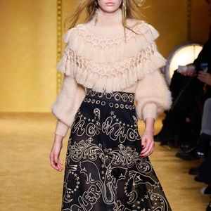 NWT Zimmermann Mohair Ladybeetle Tassel Sweater Size S